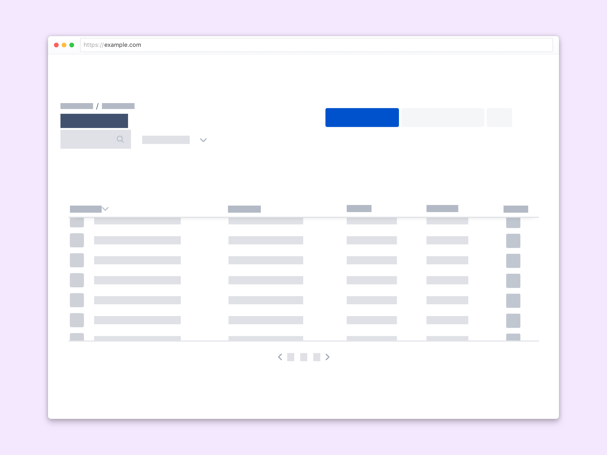 Configured template for sales automation
